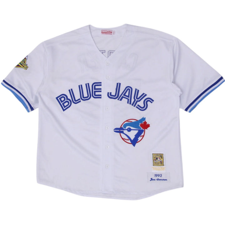 Vintage Mitchell & Ness Toronto Blue Jays Joe Carter 1993 World Series Jersey 52 | Migration_Jerseys | Fashion Rerun