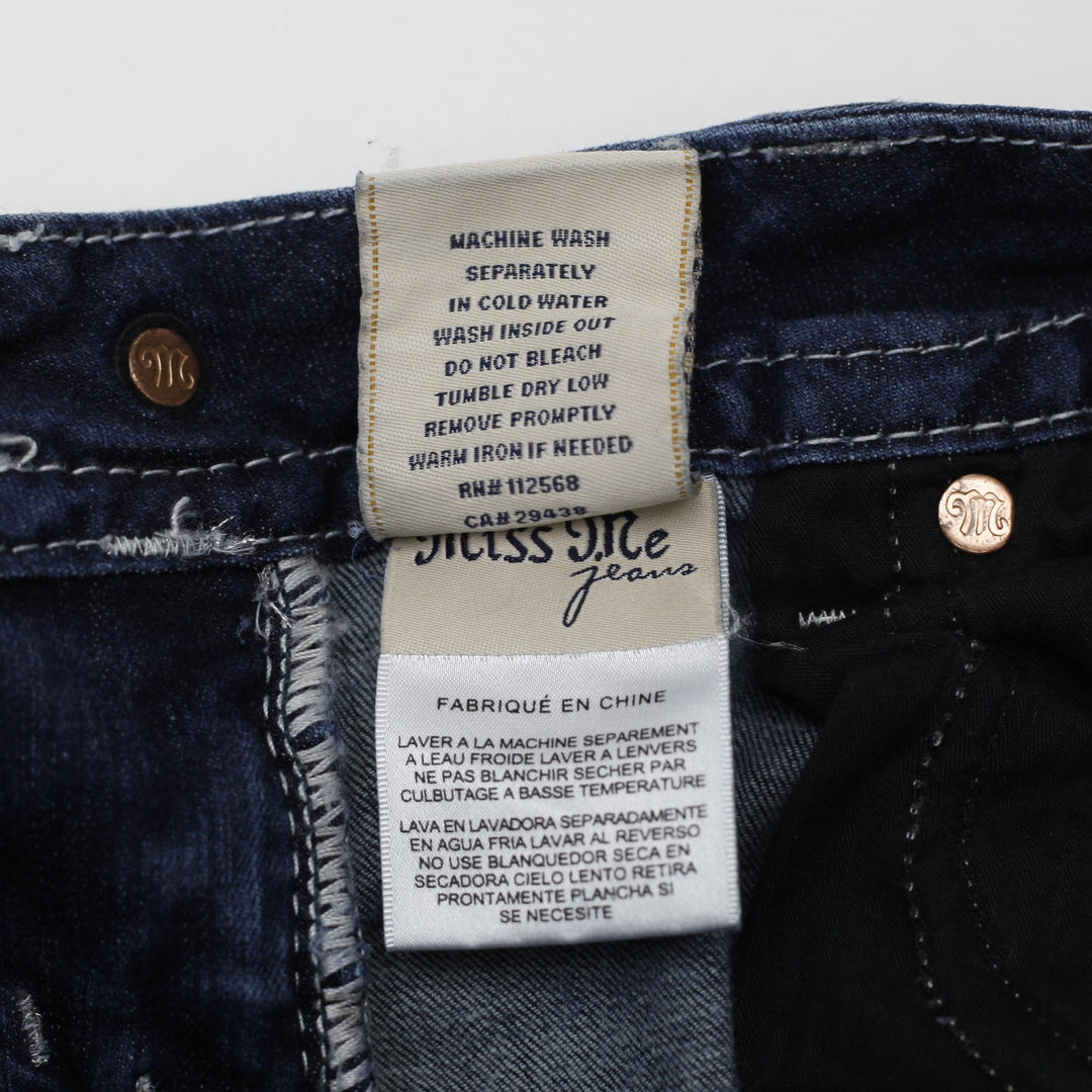 Y2K Ladies Miss Me Sequined Mid-Rise Denim Jeans Size 26 | Migration_Jeans - Alternate View | Fashion Rerun