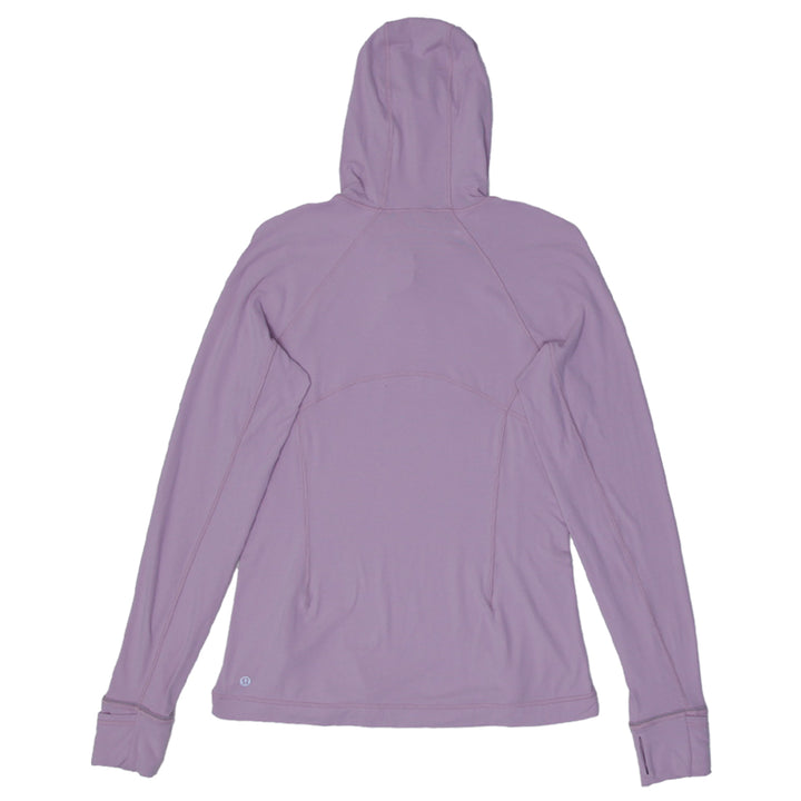Ladies Lululemon Sports Hooded Long Sleeve T-Shirt