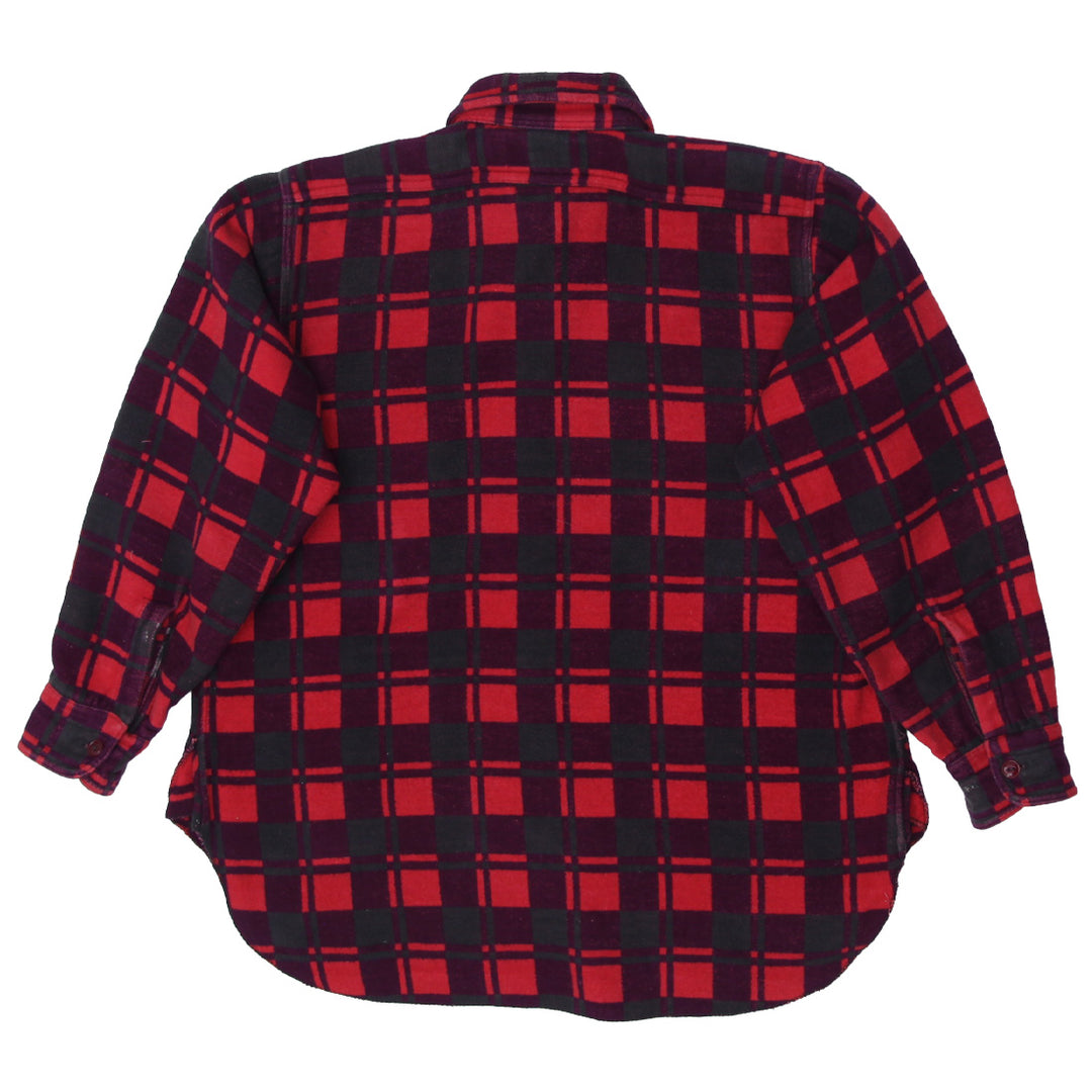 Vintage 60s 70s Champion Buffalo Plaid Heavy Flannel Shirt - Fashion Rerun Vintage Migration_Shirt
