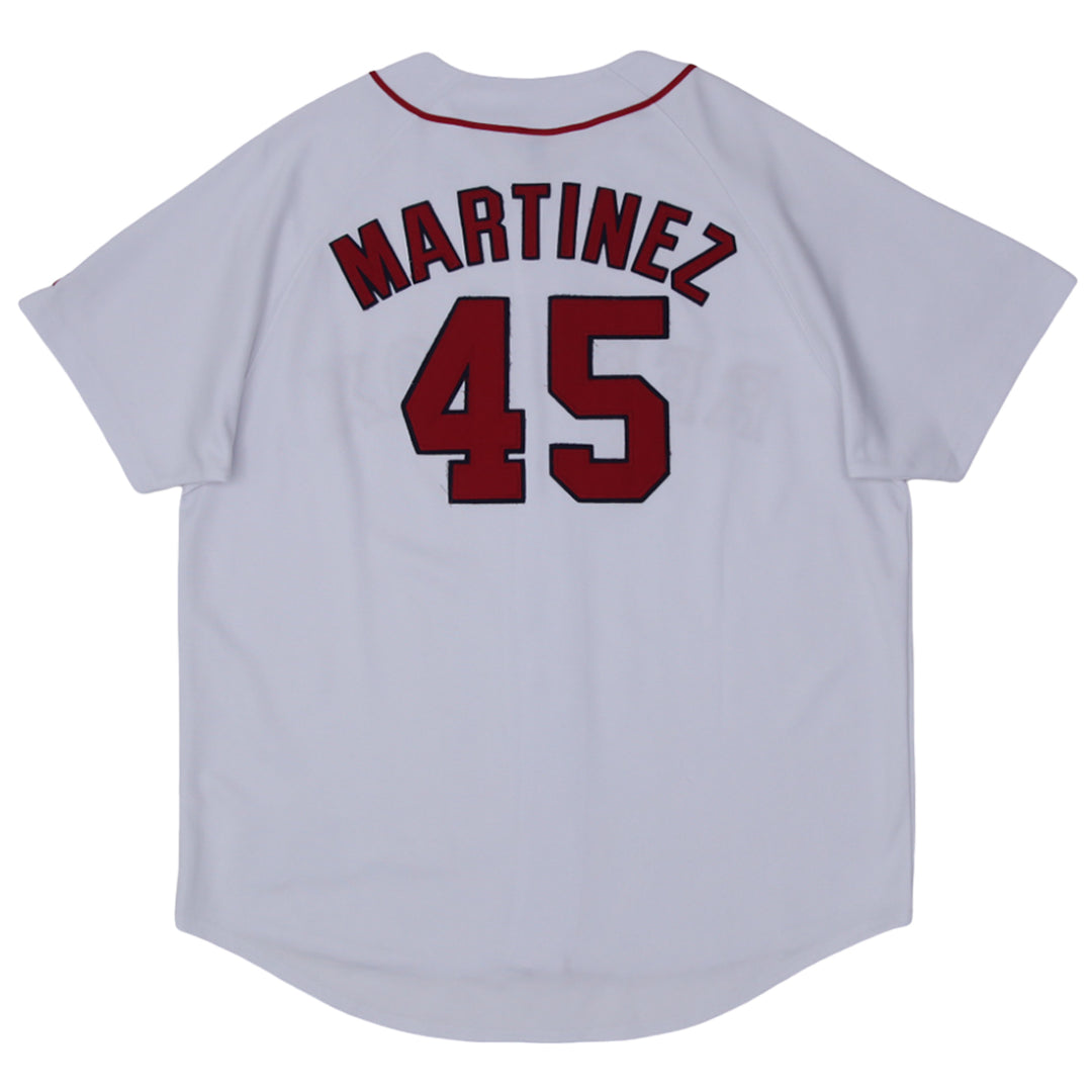 Vintage Russell Athletic Boston Red Sox Martinez 45 Baseball Jersey - Fashion Rerun Vintage Migration_Jersey