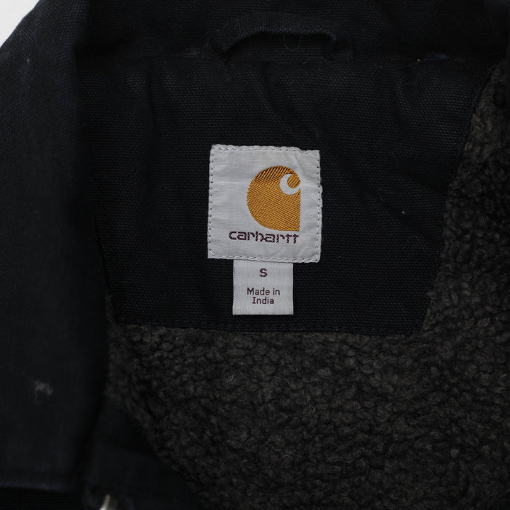 Vintage 90s Carhartt Heavy Duty Sherpa Lined Jacket Size S | Migration_Jackets WW Collection - Back View | Fashion Rerun