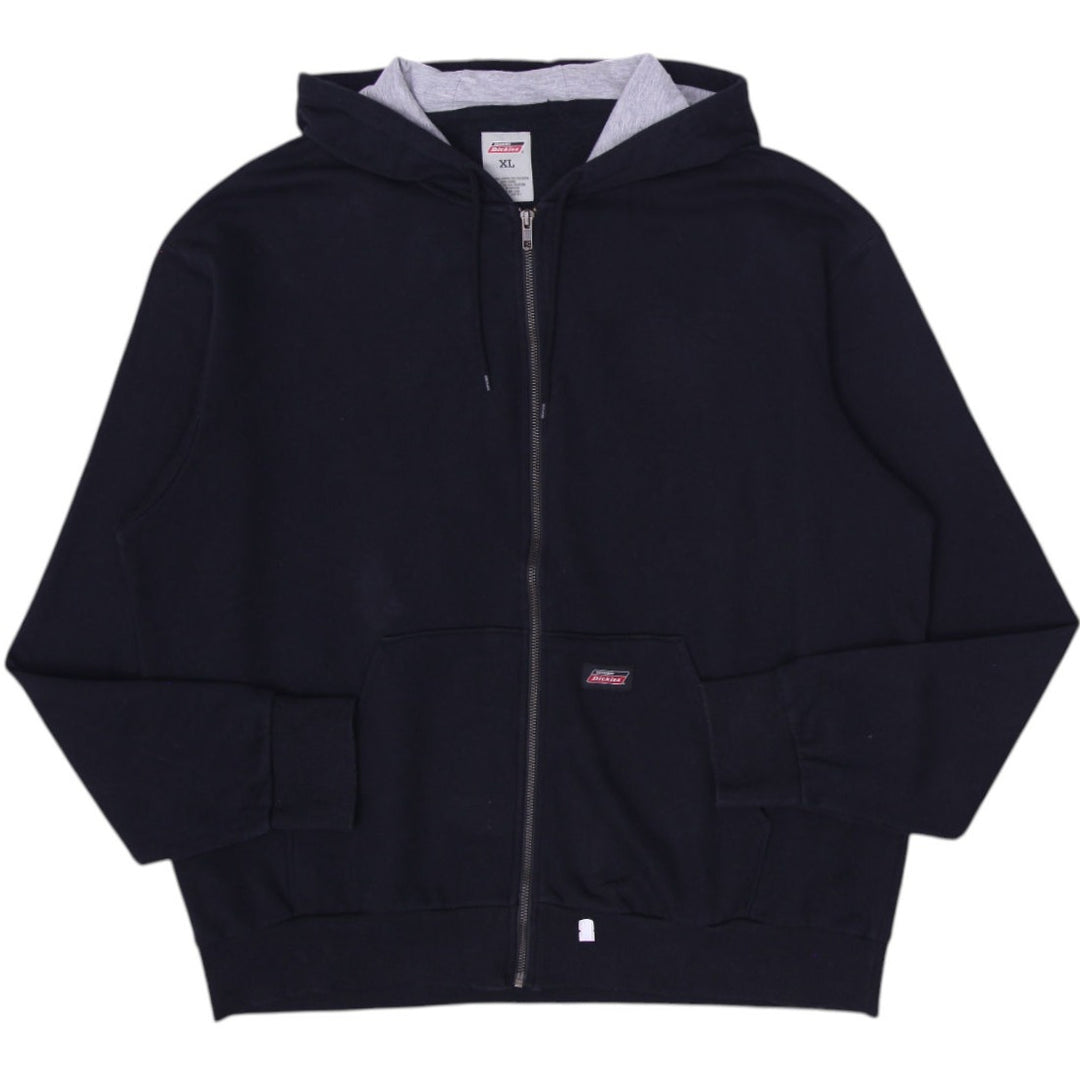 Mens Dickies Hoodie Black Full Zip Workwear Fleece Jacket Size XL | Migration_Jackets WW Collection | Fashion Rerun