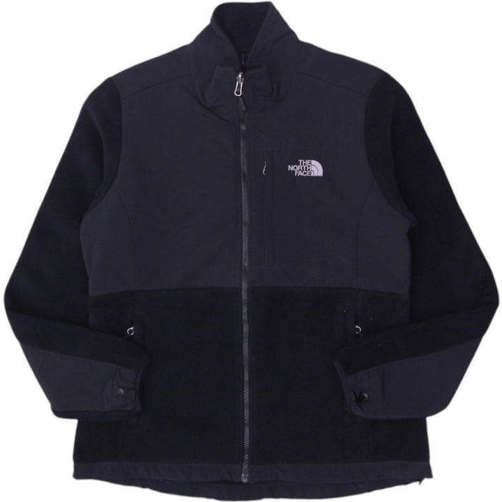 Ladies The North Face Denali Black Fleece Jacket Full Zip Size L