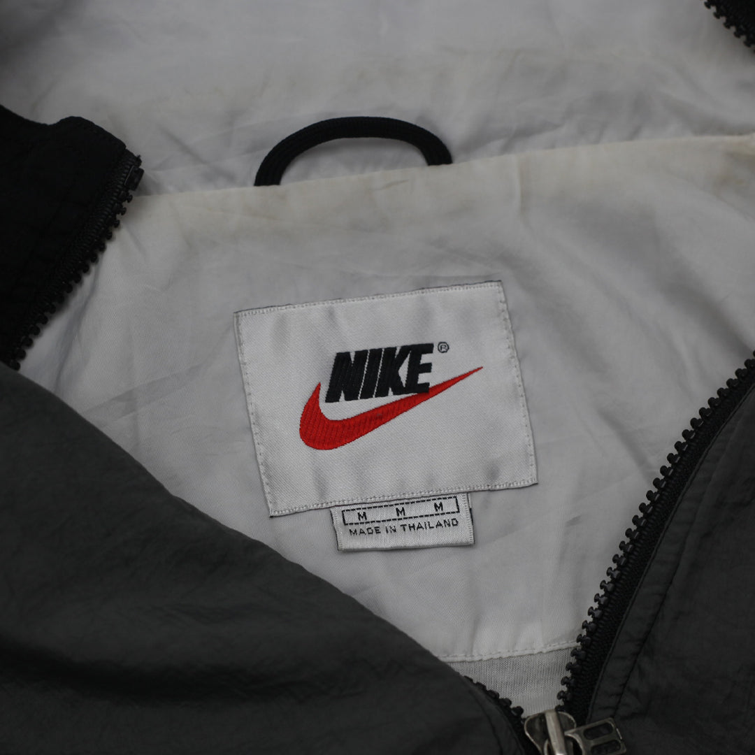 90's Vintage Nike Swoosh Embroidered Full Zip Windbreaker Jacket XL - Fashion Rerun Vintage Migration_Jacket