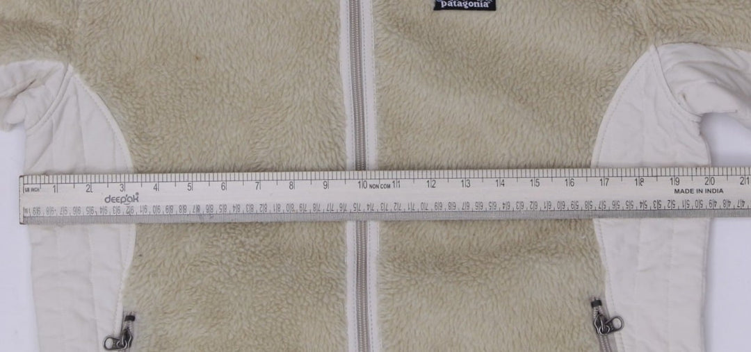 Ladies Patagonia Synchilla Full Zip Cream Fleece Large Jacket | Migration_Jackets - Alternate View | Fashion Rerun