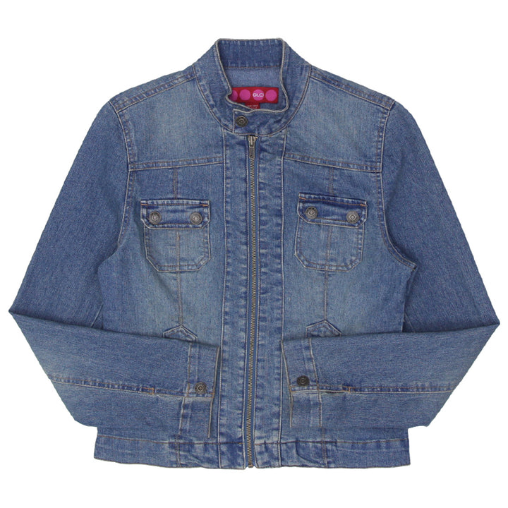 Y2K Youth Girls Full Zip Denim Jacket - Fashion Rerun Vintage Migration_Jacket
