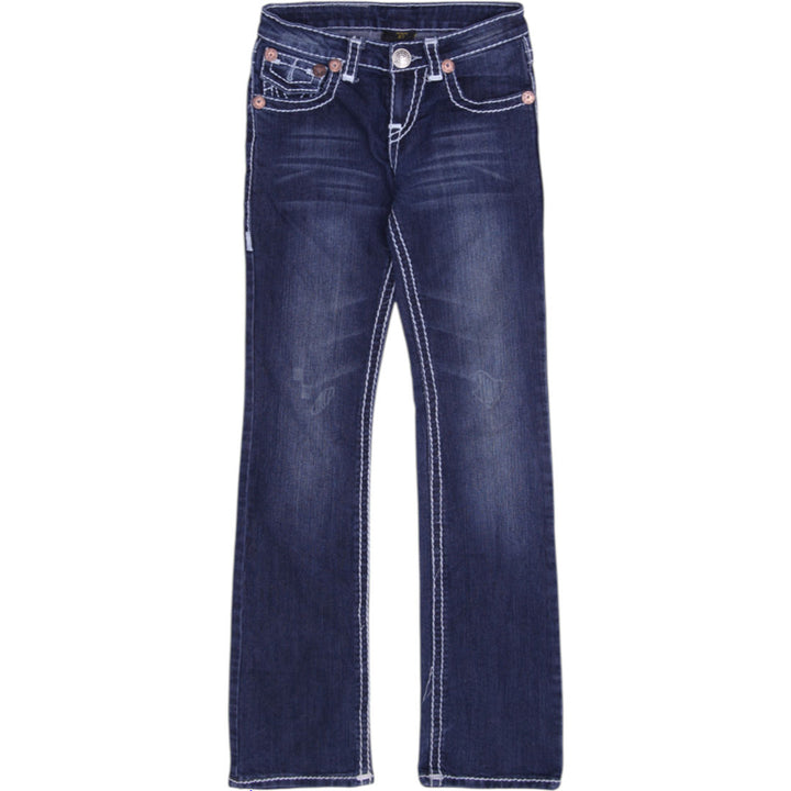 Y2K Ladies True Religion Billy Big Straight Leg Jeans Size 27