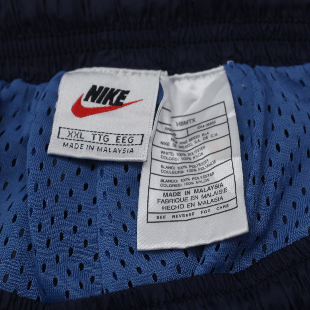 90's Vintage Nike Windbreaker Track Pants Navy - Fashion Rerun Vintage Migration_Pants