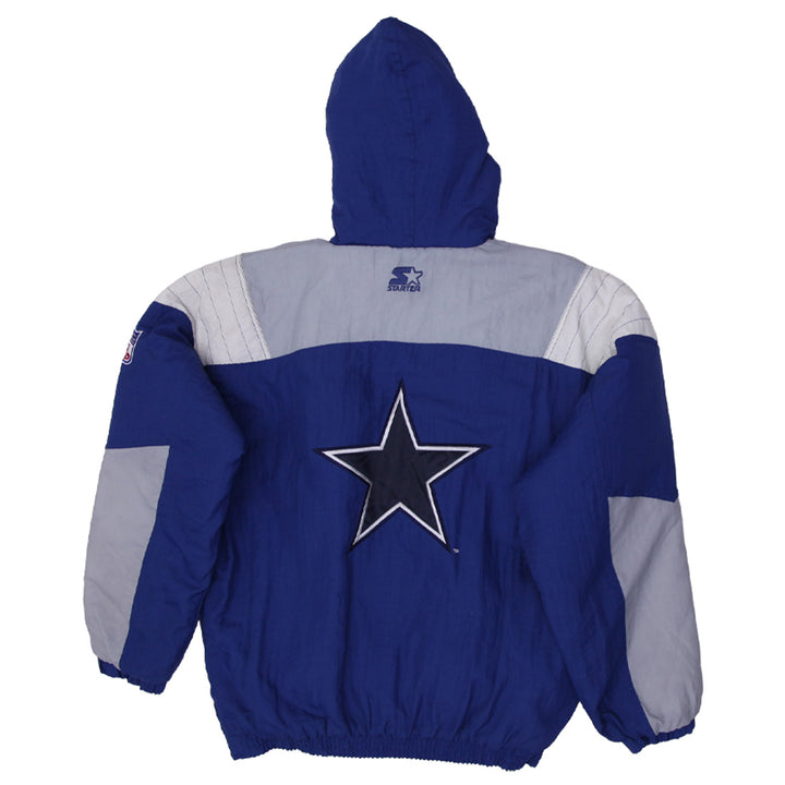 Vintage 90's Dallas Cowboys Starter Puffer Jacket