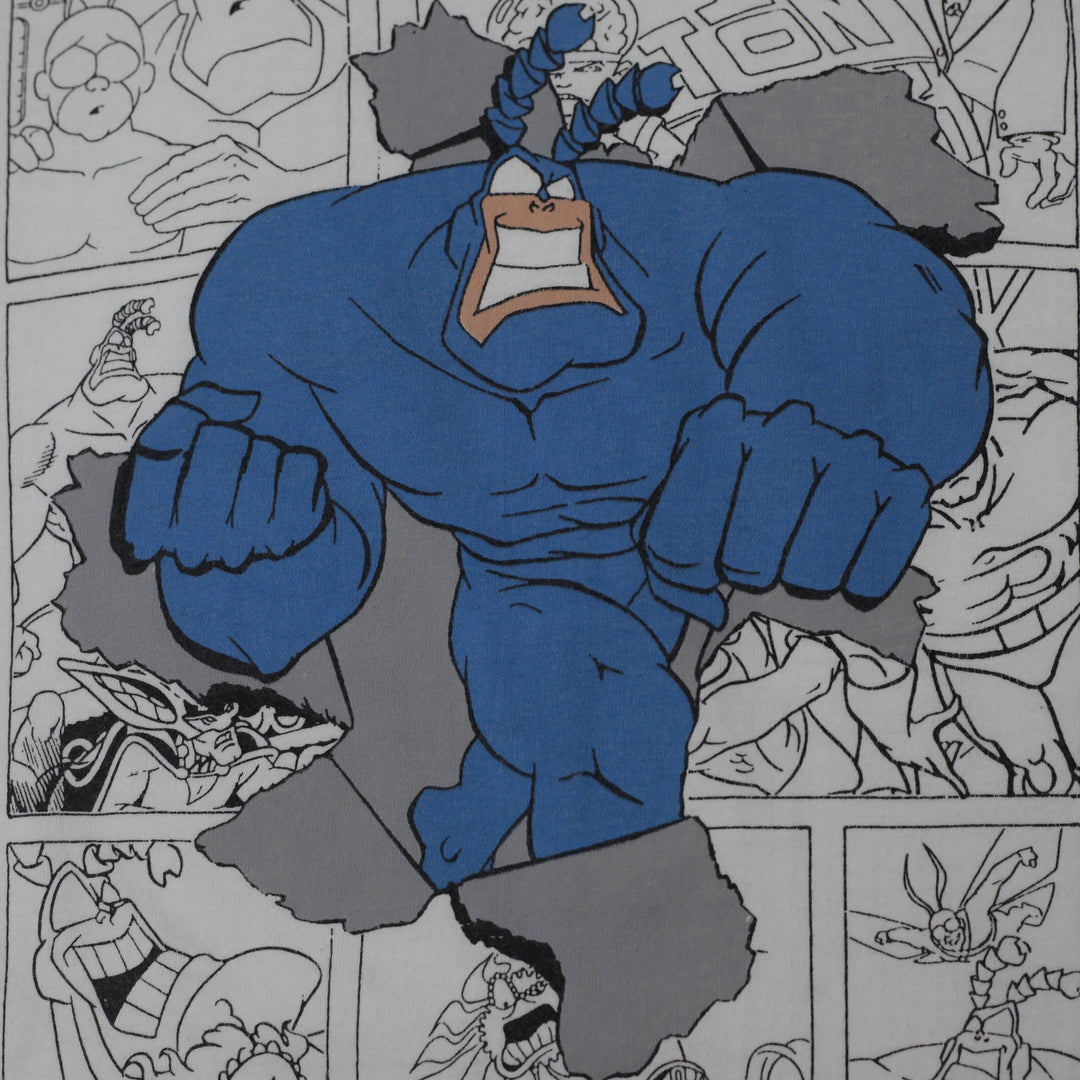 Vintage 90s The Tick Superhero Cartoon TV Show Fox Kids T-Shirt XL | Migration_T-Shirts - View 6 | Fashion Rerun