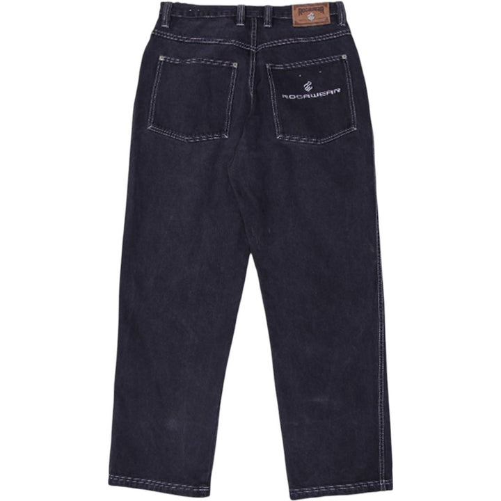 Y2K Mens Rocawear Straight Leg Wide Leg Baggy Jeans