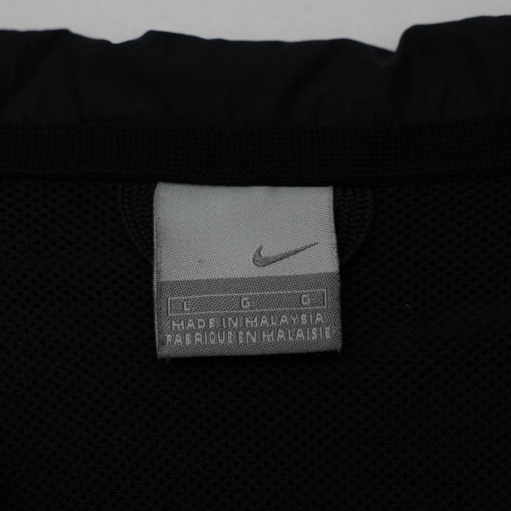 Vintage 90's Nike Swoosh Embroidered Windbreaker Jacket Size L | Migration_Jackets - Back View | Fashion Rerun