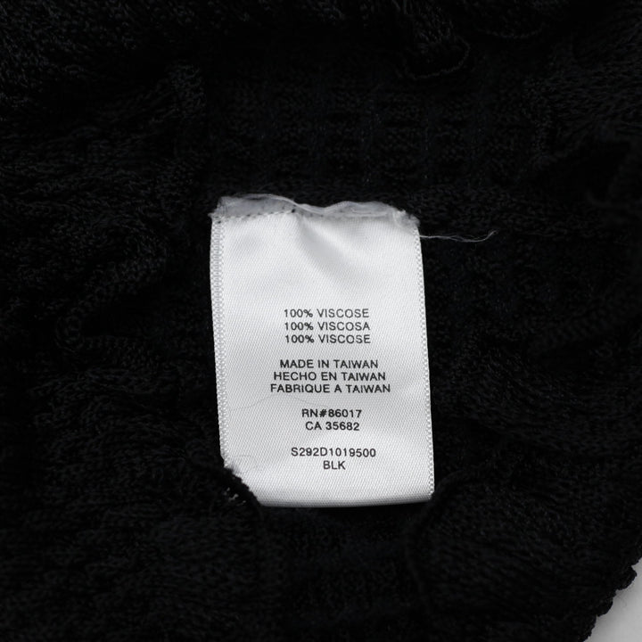 Y2K Ladies Bebe Ribbed Knit Scoop Neck Top Size S