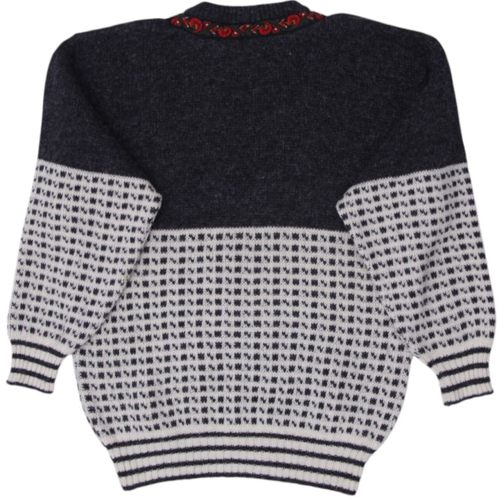 Vintage Norwool Designer Norwool of Norway Wool Sweater Size M | Migration_Knitwear & Sweaters - Side View | Fashion Rerun