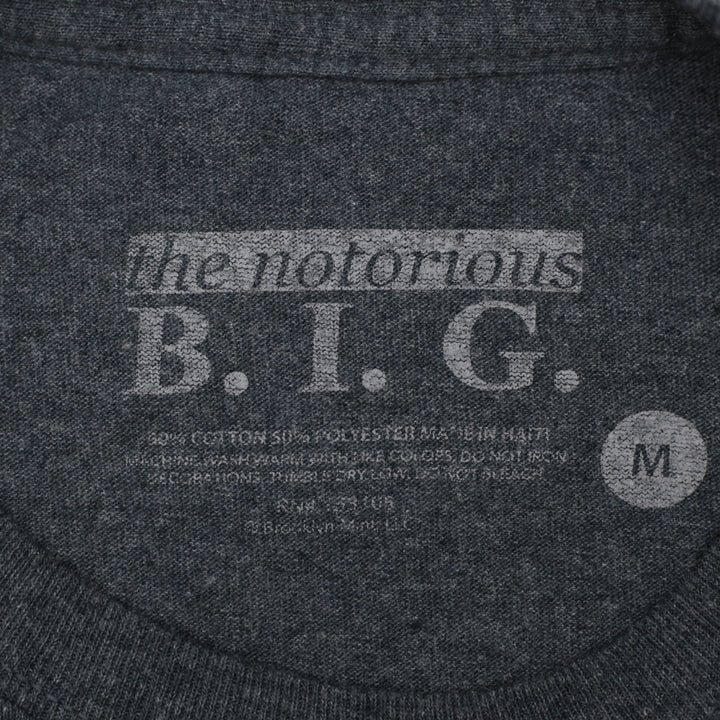 Mens The Notorious BIG Biggie Smalls Mo Money Mo Problems T-Shirt Size M