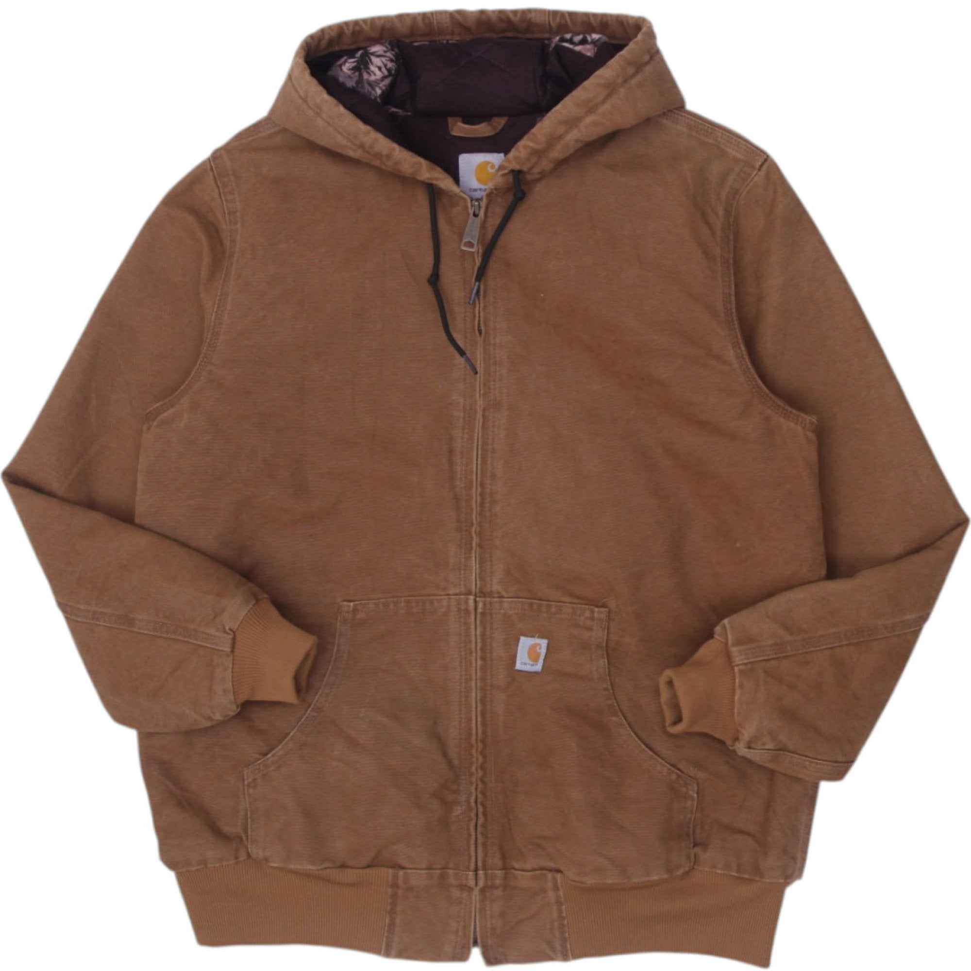 Shop Ladies WJ130 DPM Carhartt Full Zip Hooded Jacket | Fashion Rerun