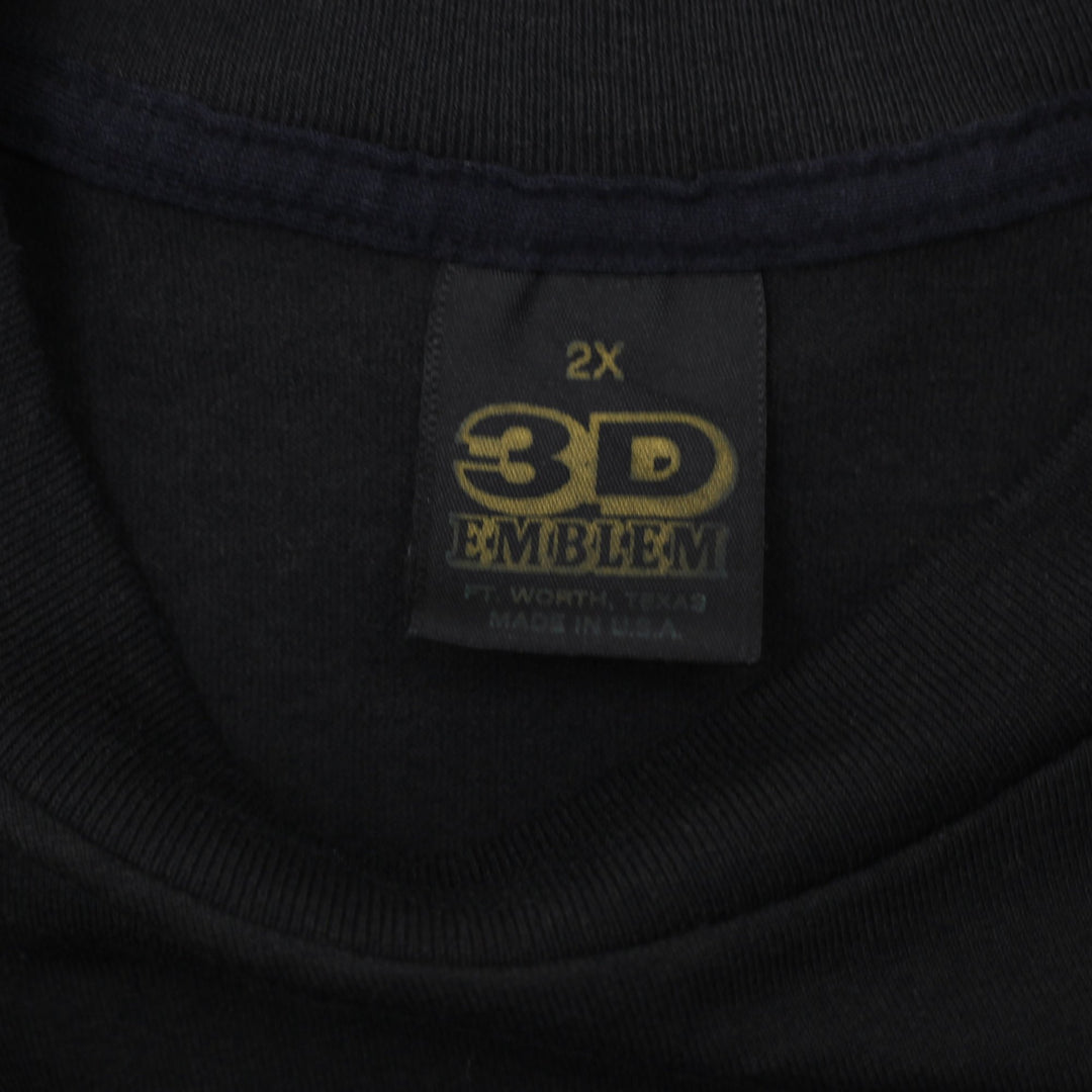 Vintage 1991 Harley Davidson "3D Emblem" Black Eagle Graphic T-Shirt Made In USA | Migration_T-Shirts - Back | Fashion Rerun