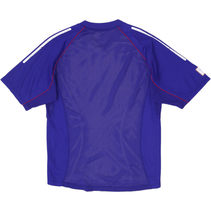 Vintage Mens Adidas Japan 2002-04 Home Football Jersey Blue World Cup 2002