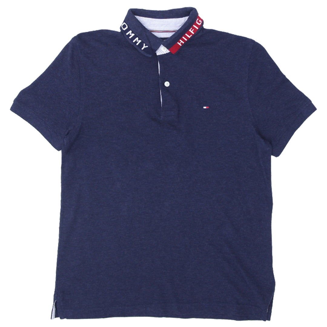 Shop Mens Tommy Hilfiger Custom Fit Polo T-Shirt Fashion Rerun
