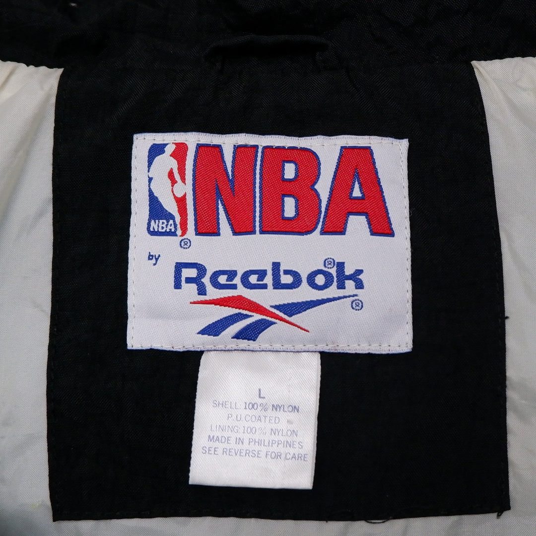 Vintage Mens Reebok NBA CAVS Jacket Blue Embroidered Sports Windbreaker | Migration_Jackets UAENAT20 - Back V | Fashion Rerun