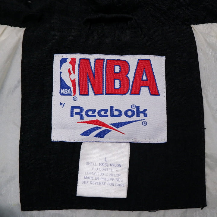 Vintage Mens Reebok NBA CAVS Jacket Blue Embroidered Sports Windbreaker | Migration_Jackets UAENAT20 - Back V | Fashion Rerun