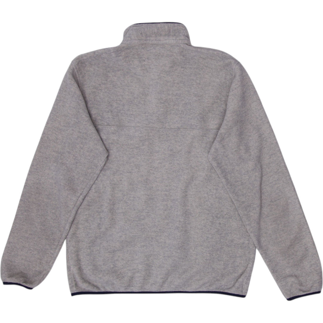 Vintage Mens Patagonia Synchilla Fleece Gray Snap-T Pullover Size M