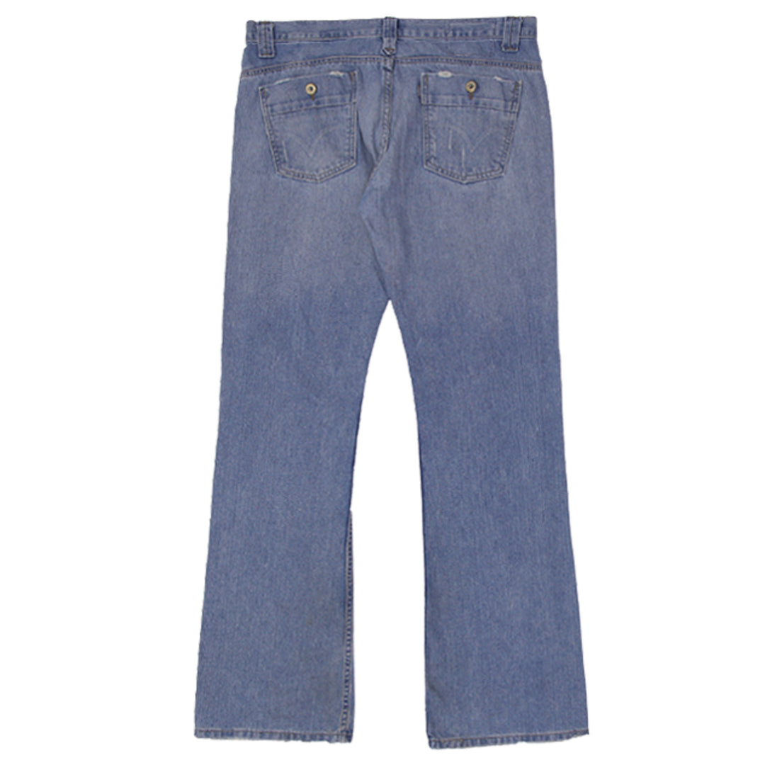 Vintage Levi's 100% Cotton Modern Boot Silvertab Button Fly Jeans