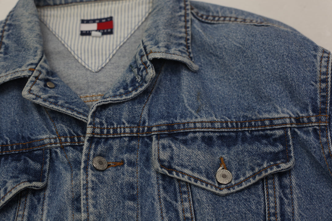 Vintage Tommy Hilfiger Jeans Denim Button Down Jacket