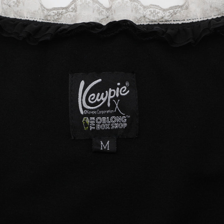 Y2K Ladies Lace Trim Top Size M | Migration_Y2K Tops - Back View | Fashion Rerun