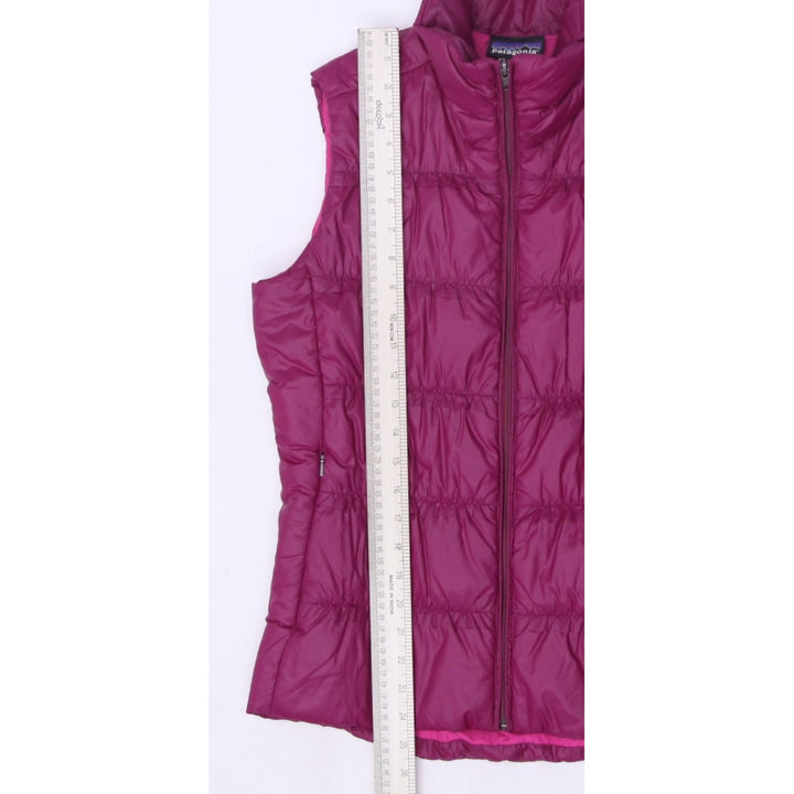 Ladies Patagonia Vest Pink Puffer Lightweight Polyester Size M | Migration_Vests - Alternate View | Fashion Rerun