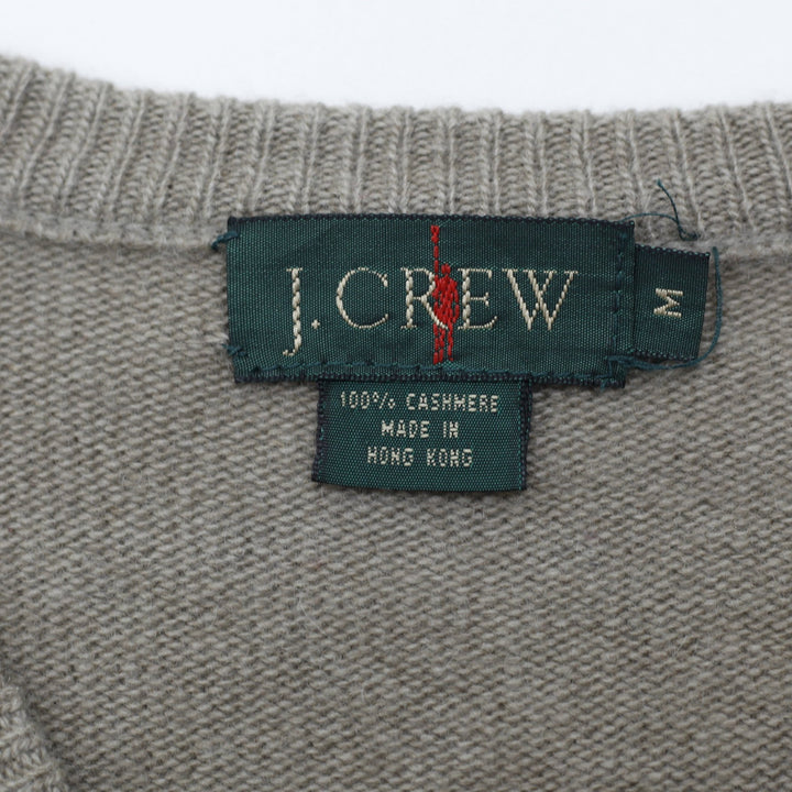 Vintage Mens J.Crew 100% Cashmere Pullover Sweater Size M