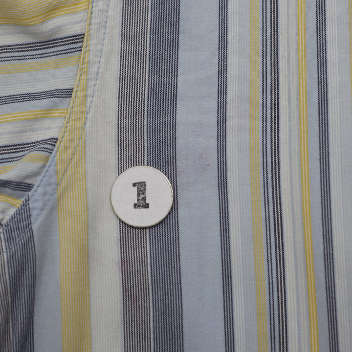 Mens Ecko Unltd The Knute Striped Button Down Shirt Size l
