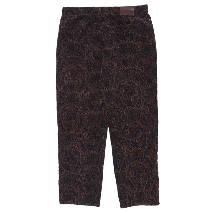 Ladies Lauren Ralph Lauren Paisley Corduroy Pants - Fashion Rerun Vintage Migration_Pants