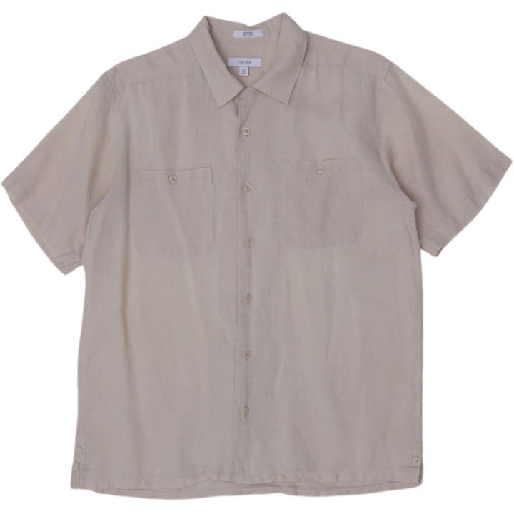 Mens Visitor Washable 100%  Linen Short Sleeve Shirt | Migration_Shirts | Fashion Rerun