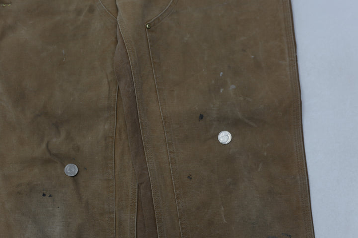 Mens B01 BRN Dungaree Fit Carhartt Double Knee Pants