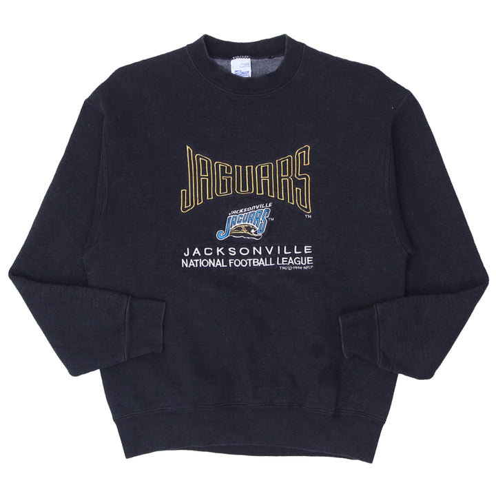 Vintage Salem Jacksonville Jaguars Embroidered Crewneck Sweatshirt Made In USA - Fashion Rerun Vintage Migration_Sweaters