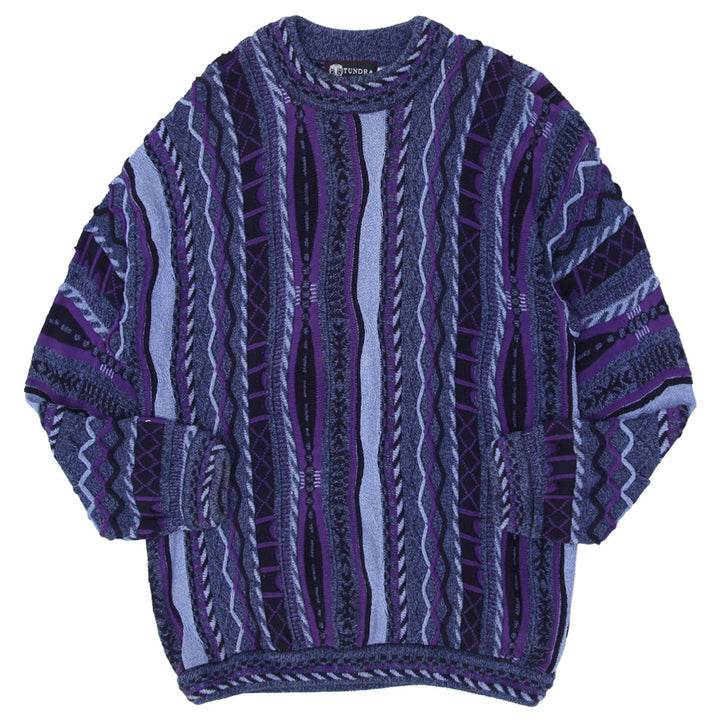 Vintage Tundra Canada 3D Sweater Size L - Fashion Rerun Vintage Migration_Sweaters