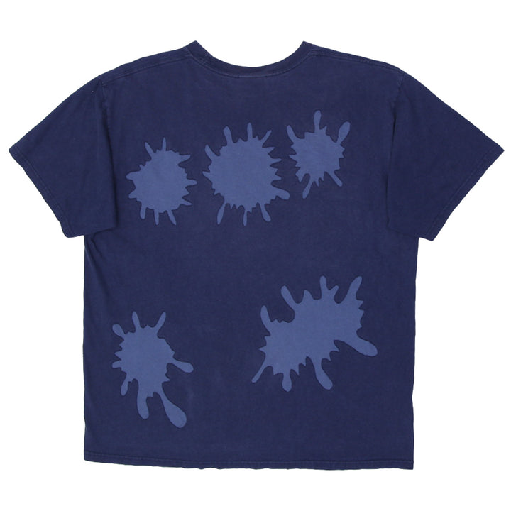 Rework Nike Patches Splatter Design Mens T-Shirt PR262