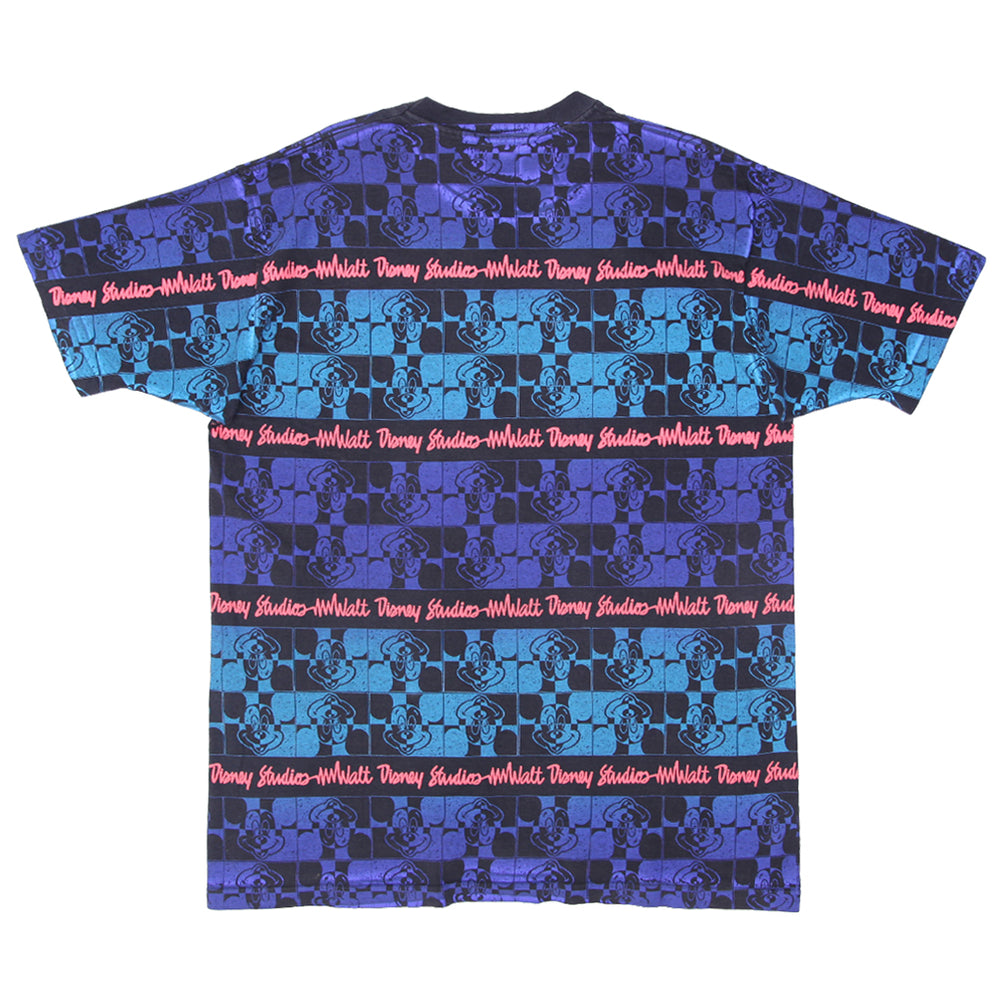 Vintage Walt Disney Studio AOP T-Shirt Single Stitch Made In USA One Size - Fashion Rerun Vintage Migration_T-Shirt