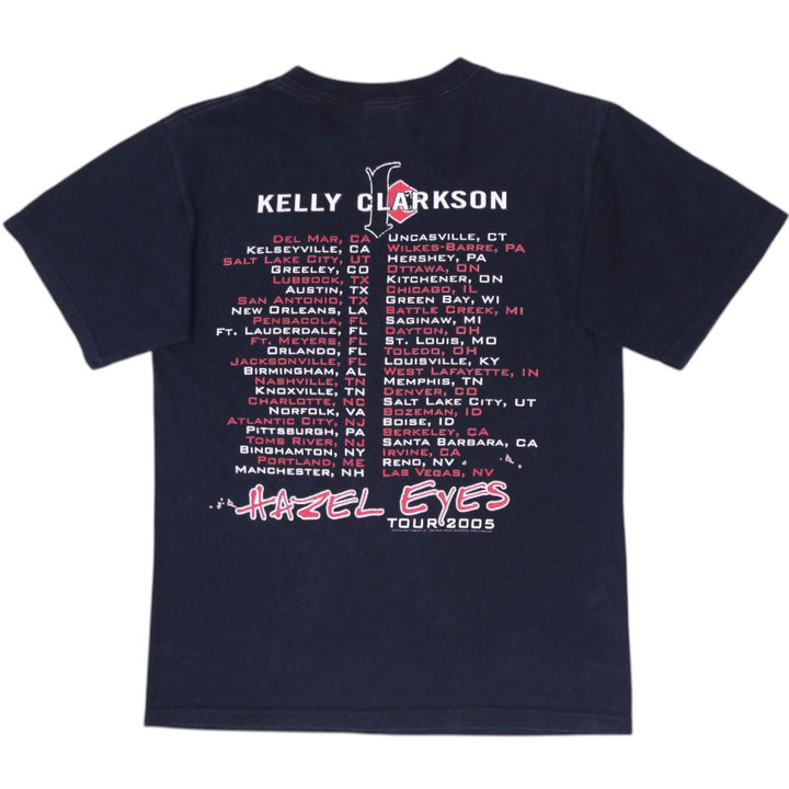Vintage Anvil 2005 Kelly Clarkson "Hazel Eyes" Tour T-Shirt Size S