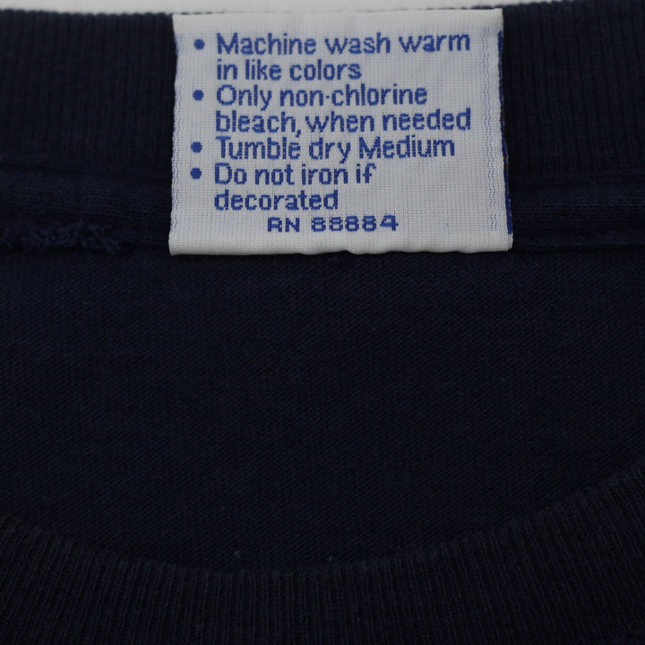 Vintage 90S The Beatles Magical Mystery Tour T-Shirt Navy Blue Made In USA XL