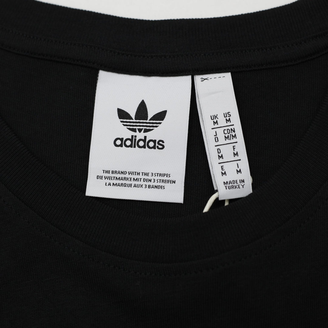 Mens Adidas Diagonal Embroidered Chest Patch Graphic T-Shirt Size M