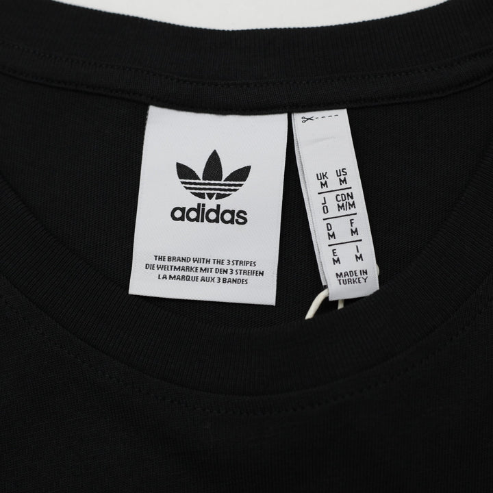 Mens Adidas Diagonal Embroidered Chest Patch Graphic T-Shirt Size M