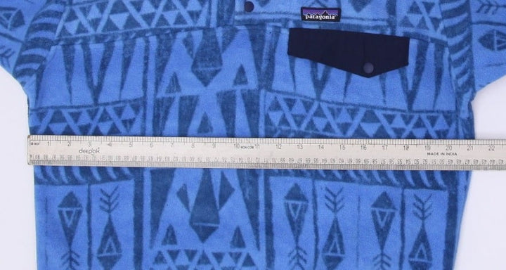 Mens Patagonia Synchilla Snap-T Pullover Aztec Tribal Fishbone