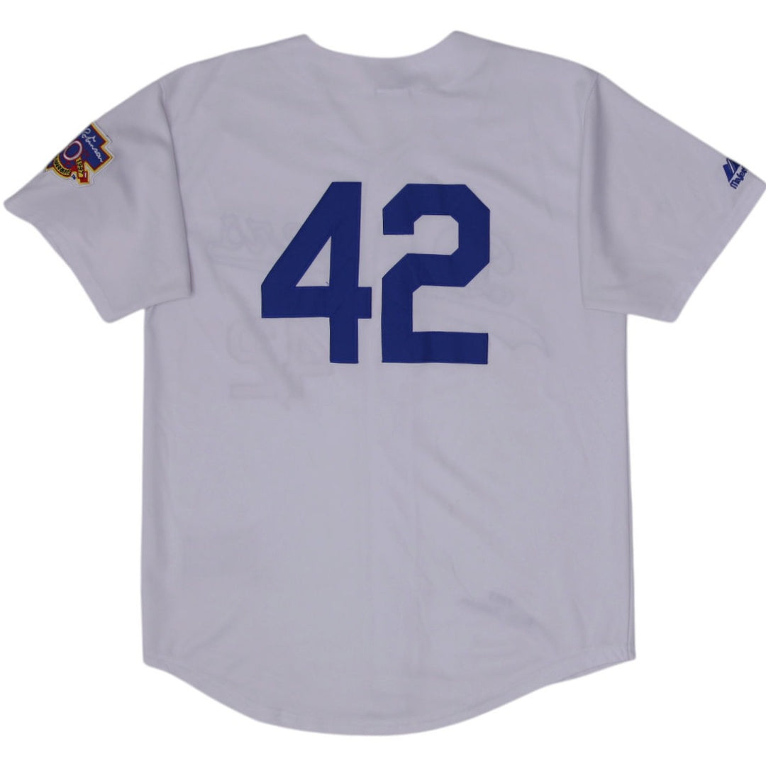 Vintage Majestic Cooperstown Dodgers Baseball Jersey Size XL