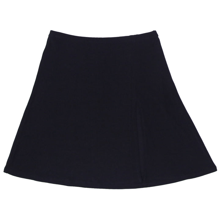 Y2K Ladies Portocruz Front Slit Black Skirt