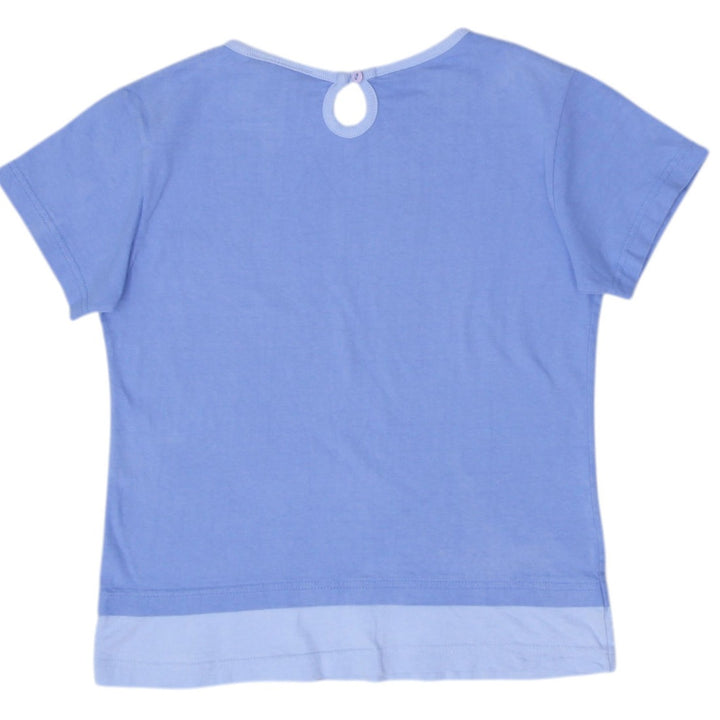 Y2K Ladies Looney Tunes Tweety Vintage-Style Light Blue Embroidered Baby Tee