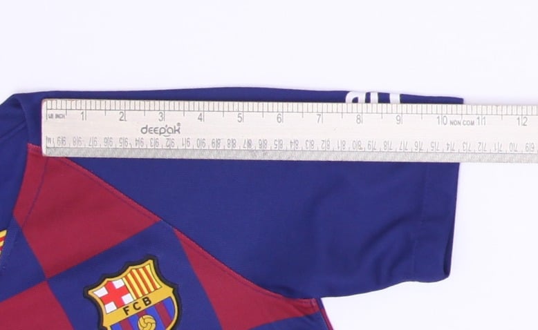 2019-2020 Boys Nike Junior FCB Barcelona La Liga Home Jersey Size M | Migration_Jerseys - View 9 | Fashion Rerun
