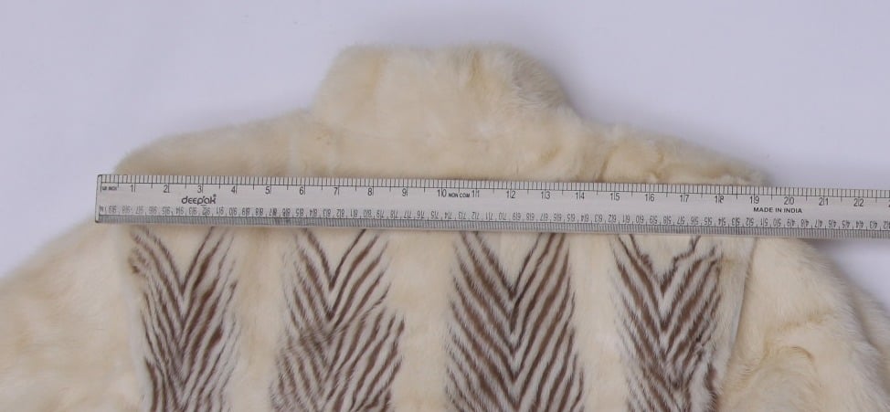 Mid-Century Elegance Authentic Steen & Wright Let-Out genuine  Fur Coat